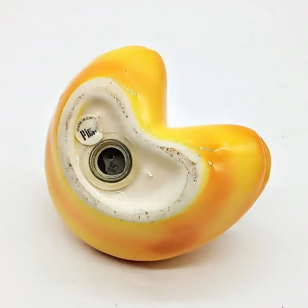 Pier 1 Happiness Fortune Cookie Ceramic Salt Shaker